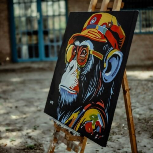 Ape Oil painting (Copy)